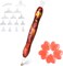 Diamond Painting Drill Pen Kit 5D with Red Stylus Tips, Placers & Wax Glue